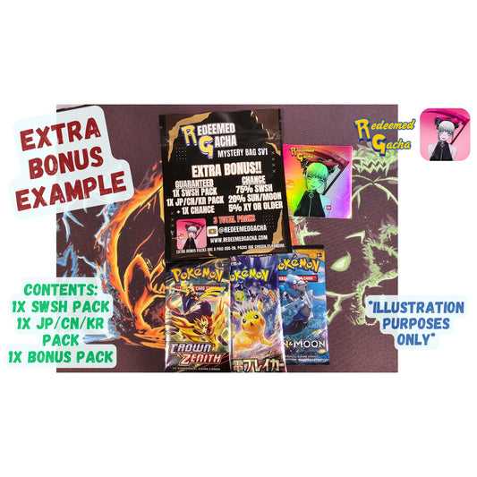 Mystery Surprise Bag SV1 + EXTRA BONUS BAG (Addon) - Pokemon