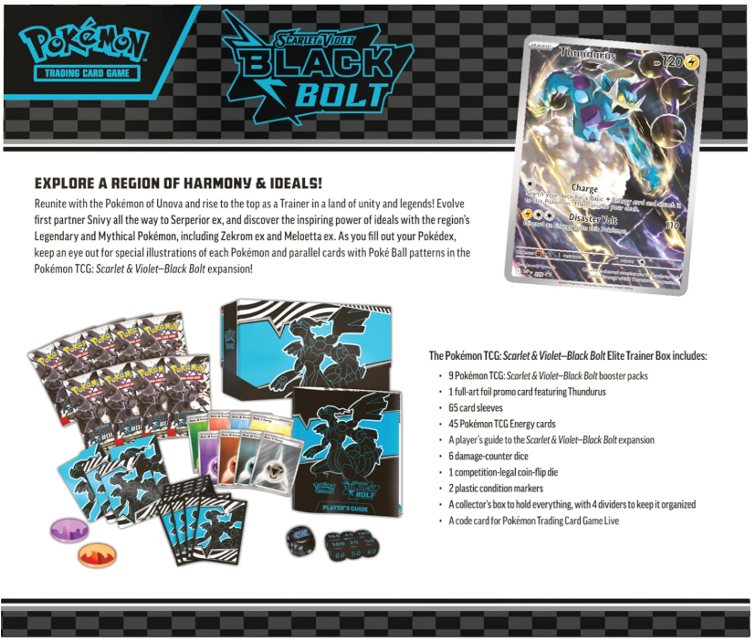 Black Bolt ETB + Mystery Bag SV1 [COMBO]