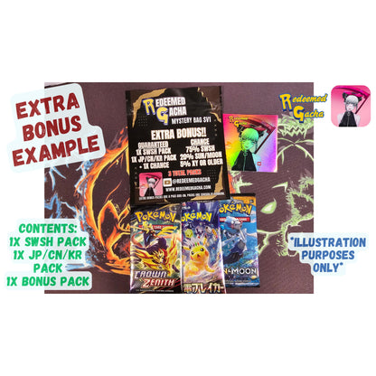 Mystery Surprise Bag SV1 + EXTRA BONUS BAG (Addon) - Pokemon